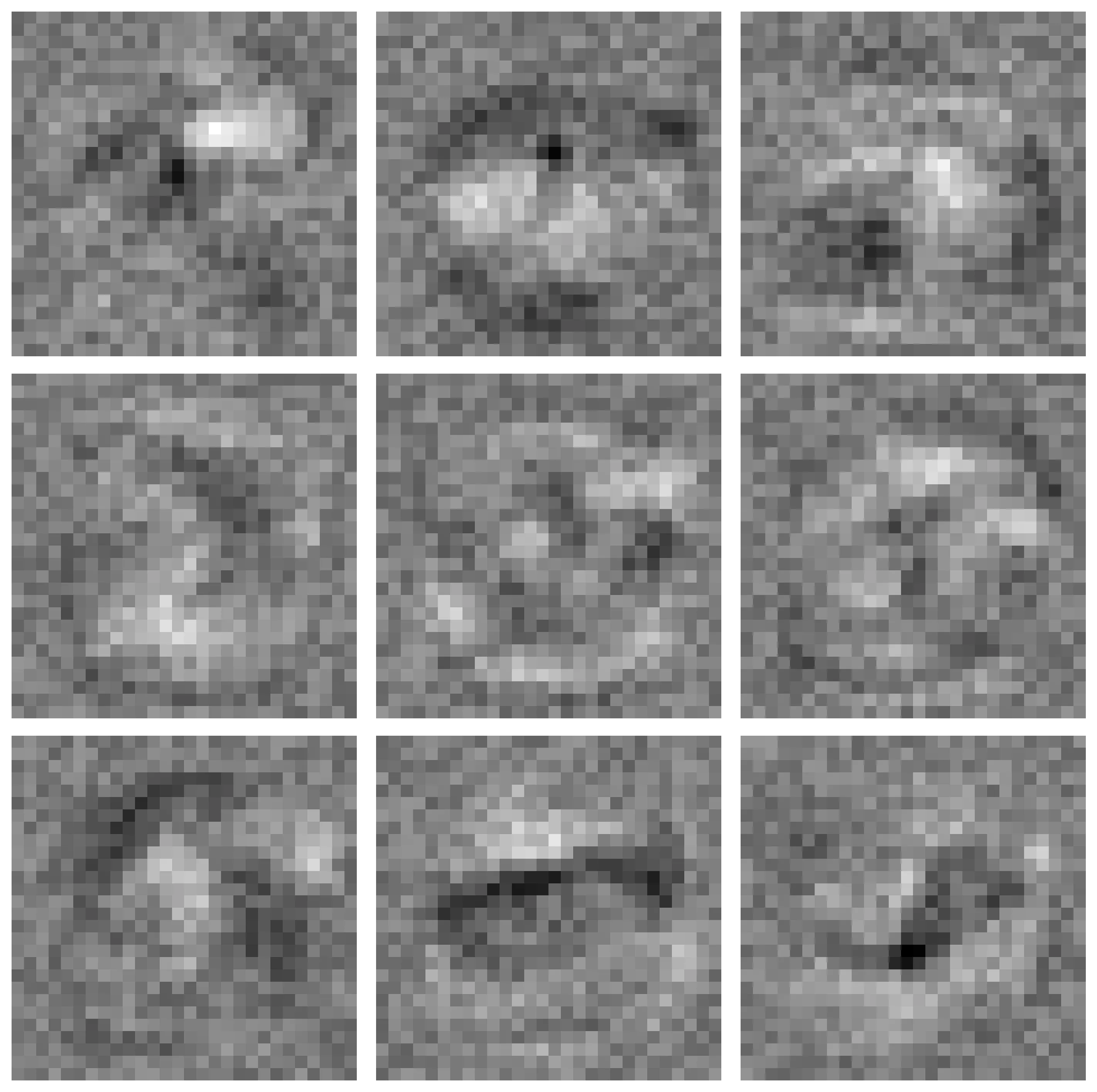 Visualization of first-layer weights